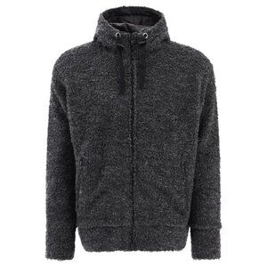 Junya Watanabe Man Textured Drawstring Zipped Hoodie Tag Size M Men